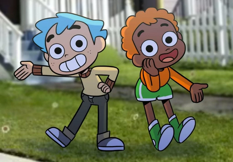 humanized Darwin Watterson Gumball Watterson TV Show The Amazing World of Gumball Image