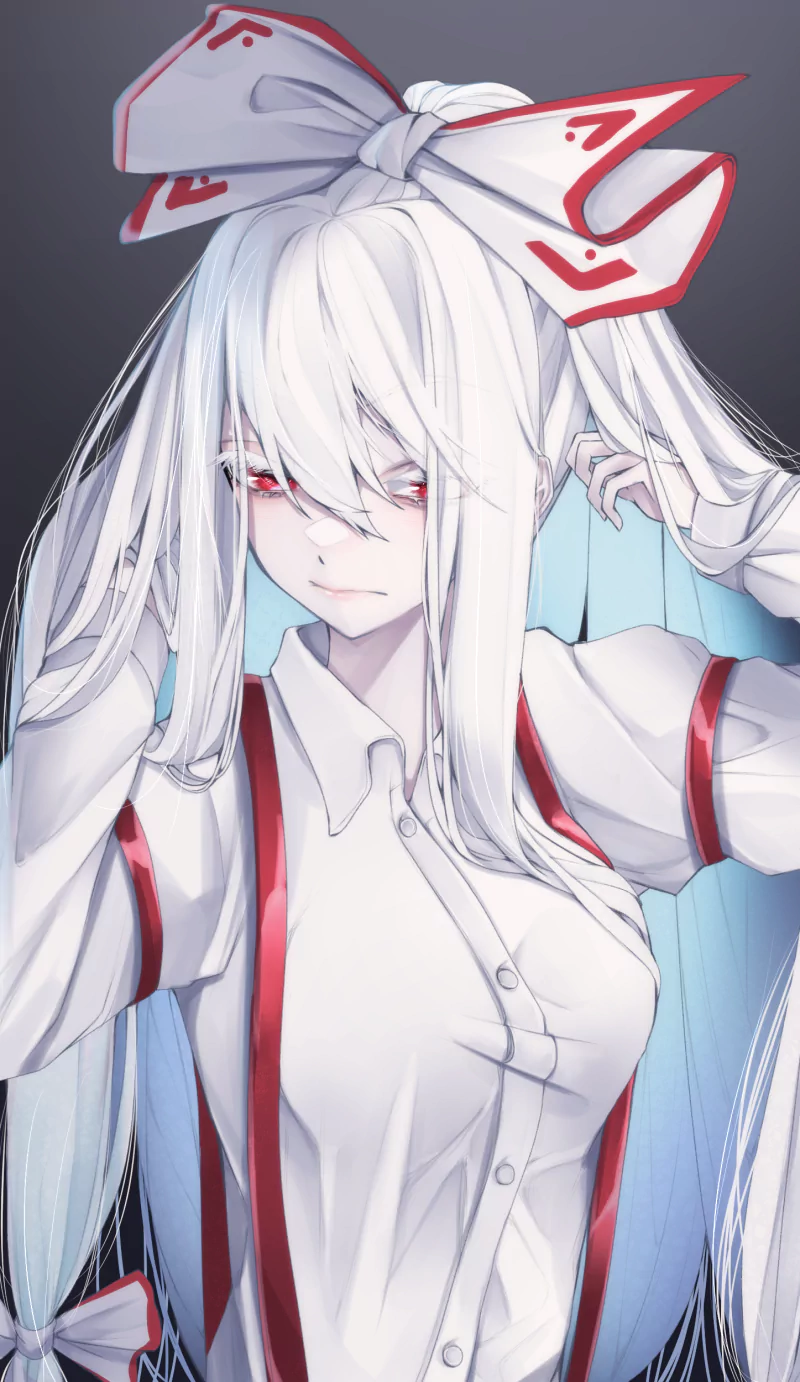 Fujiwara no Mokou Anime Touhou Image