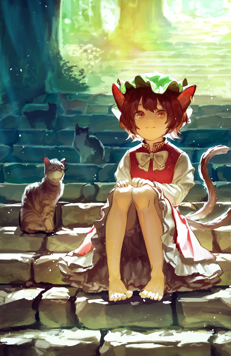 Chen (Touhou) Anime Touhou Image
