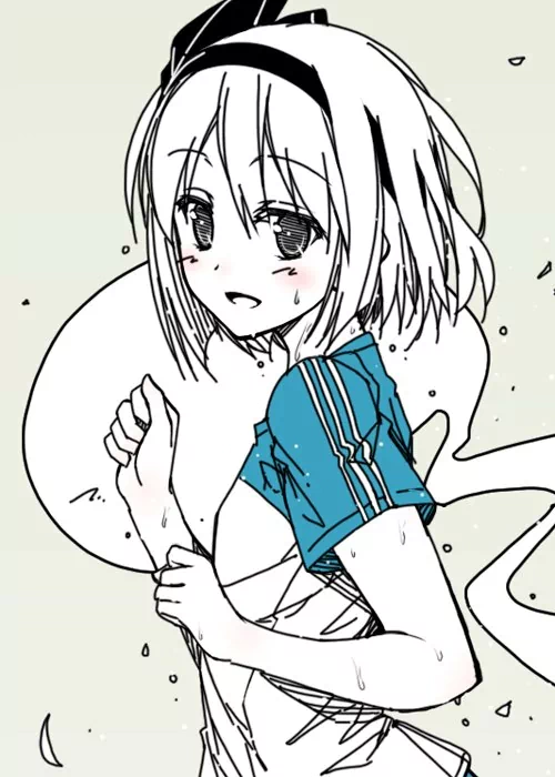 Youmu Konpaku Anime Touhou Image