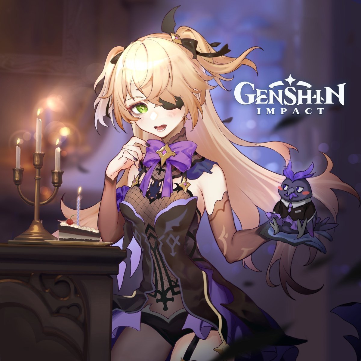 Download Fischl (Genshin Impact) Video Game Genshin Impact Art