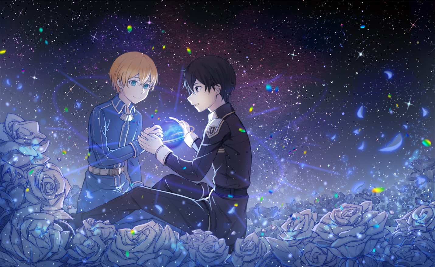 Download Eugeo (Sword Art Online) Kirito (Sword Art Online) Anime Sword Art Online: Alicization Art