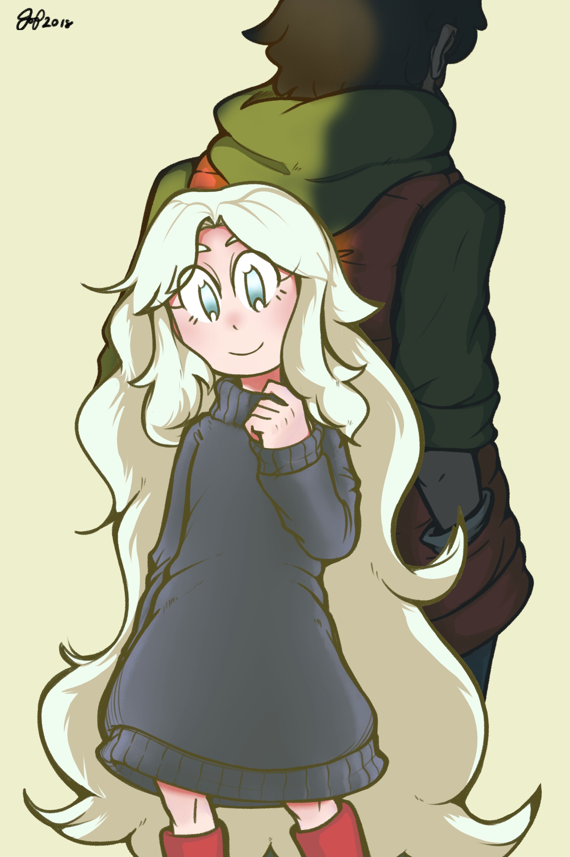 Download Video Game Eastward Character Design Illustration Art