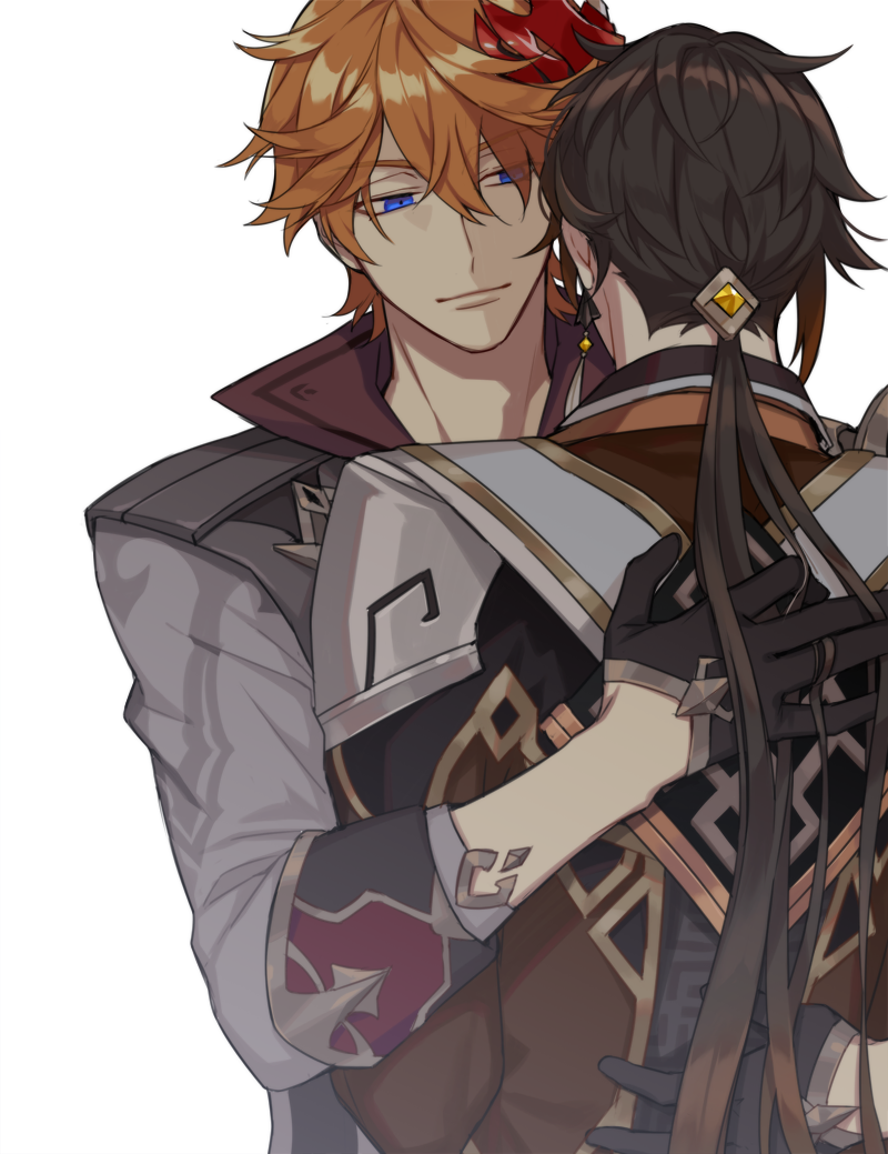 Download Tartaglia Childe (Genshin Impact) Zhongli (Genshin Impact) Video Game Genshin Impact Art