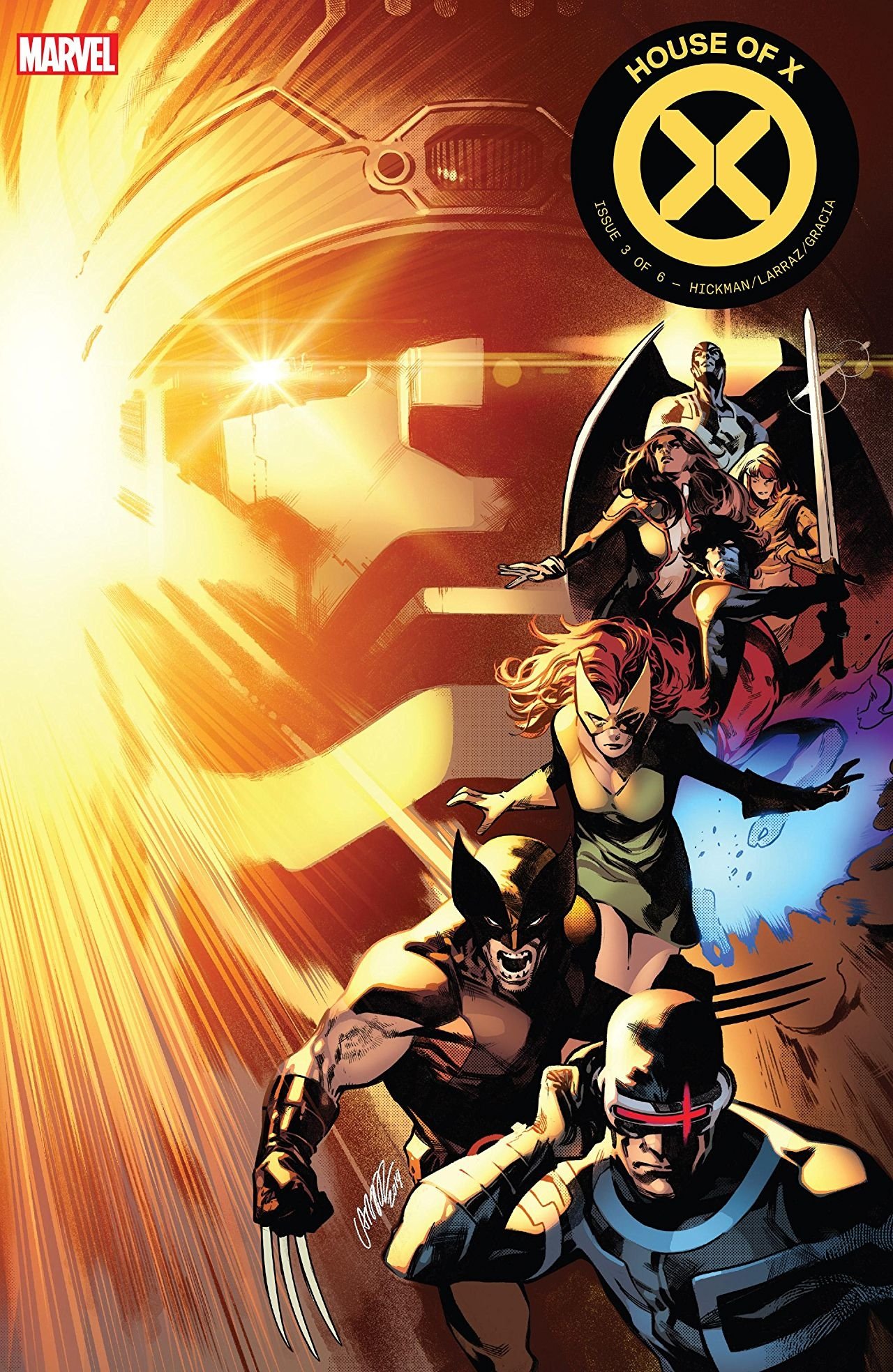 Download Marvel Girl Archangel (Marvel Comics) Nightcrawler (Marvel Comics) Jean Grey Wolverine Cyclops (Marvel Comics) Comic House Of X Art