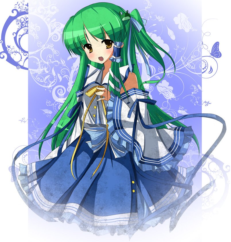 Download Sanae Kochiya Anime Touhou Art