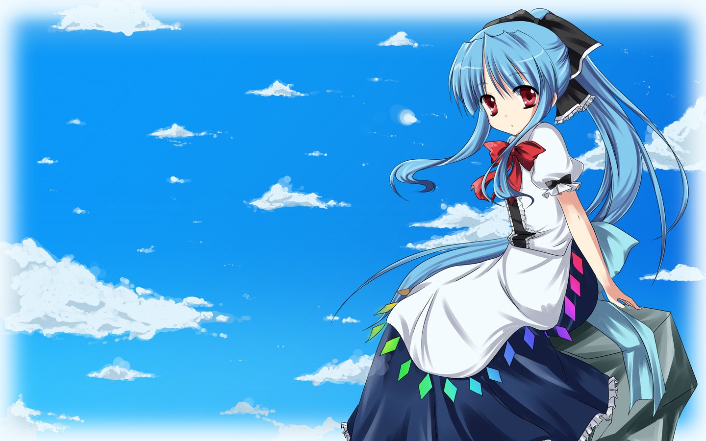 Download Tenshi Hinanawi Anime Touhou Art