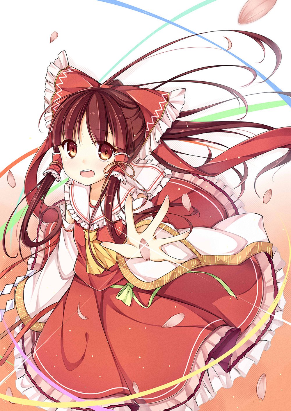 Download Reimu Hakurei Anime Touhou Art