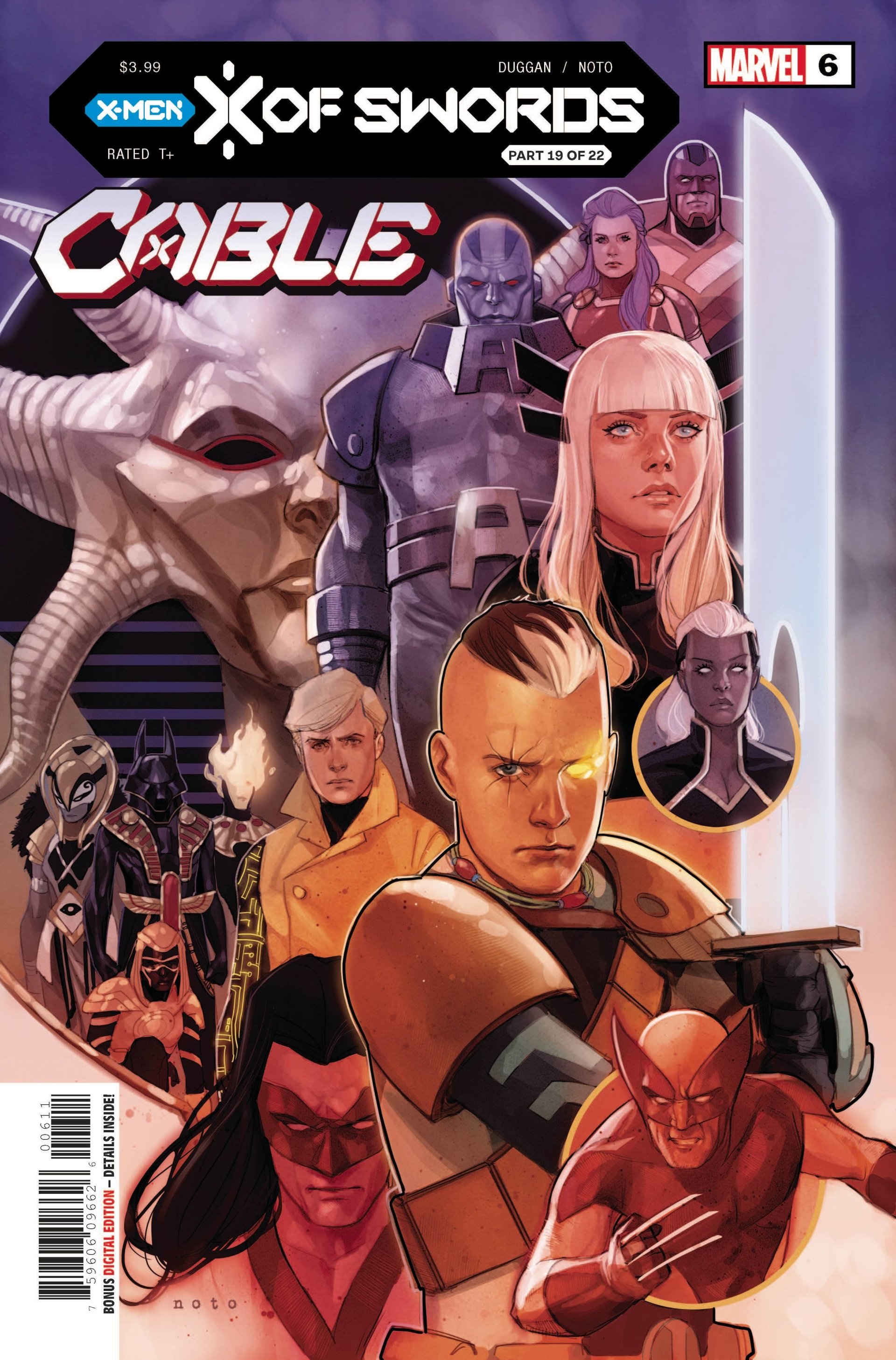 Download Magik (Marvel Comics) Cypher (Marvel Comics) Douglas Ramsey Wolverine Captain Britain Apocalypse (Marvel Comics) Storm (Marvel Comics) Cable (Marvel Comics) Comic X-Men: X Of Swords Art
