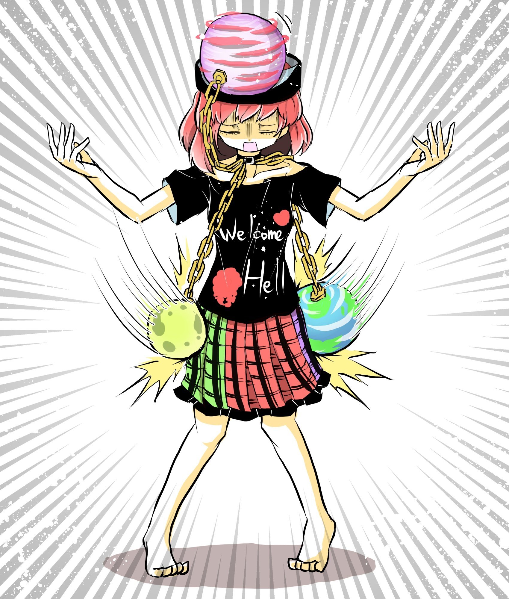 Download Hecatia Lapislazuli Anime Touhou Art