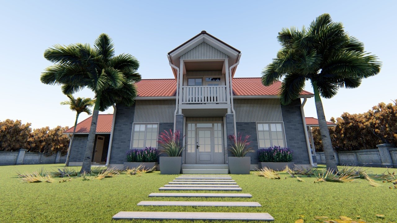 Villa Entrence by Soussam