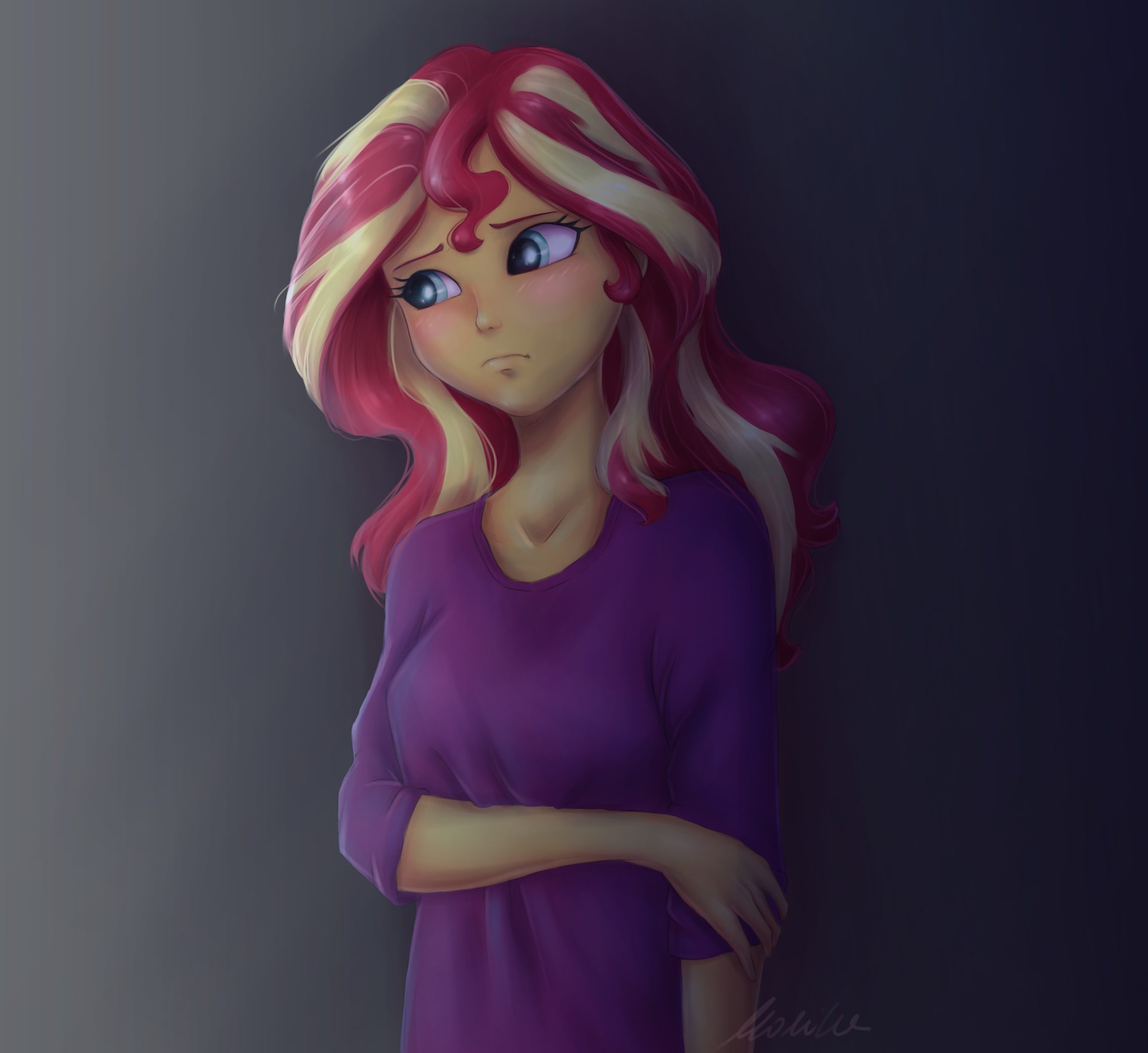 Download Sunset Shimmer Movie My Little Pony: Equestria Girls - Rainbow Rocks Art