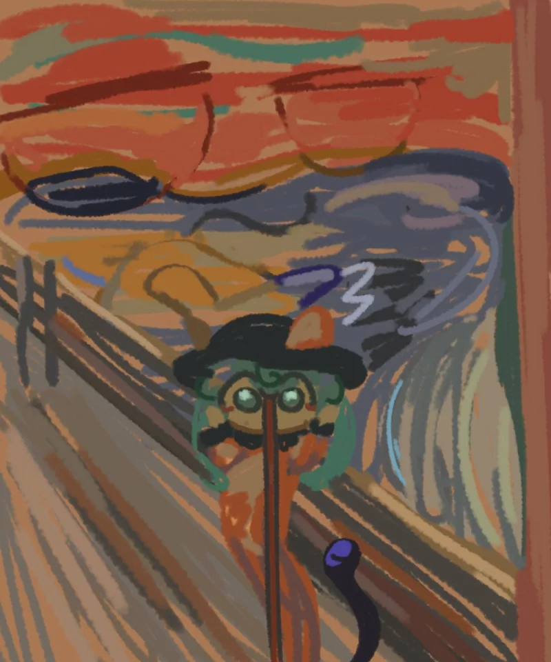  The Scream by ぬめのこ