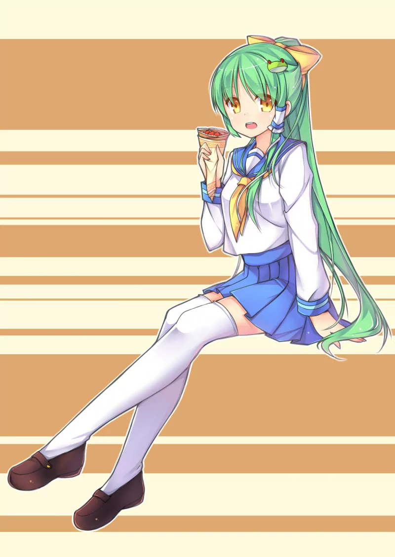 Sanae Kochiya Anime Touhou Image