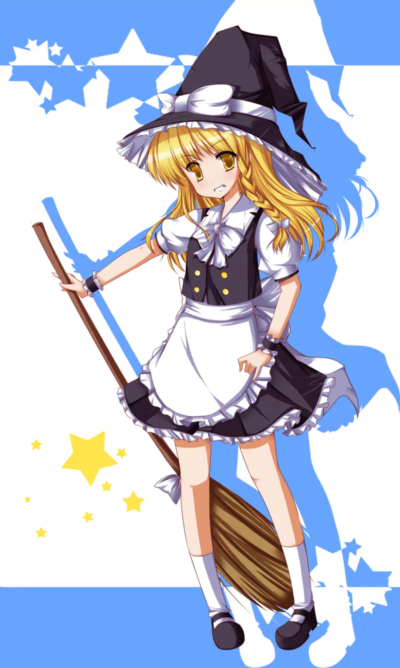 Marisa Kirisame Anime Touhou Image