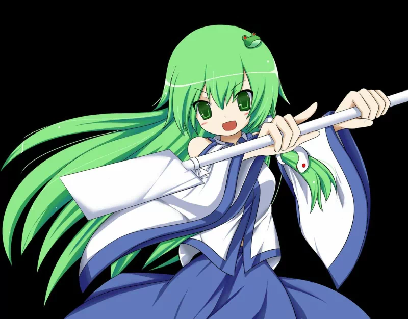 Sanae Kochiya Anime Touhou Image