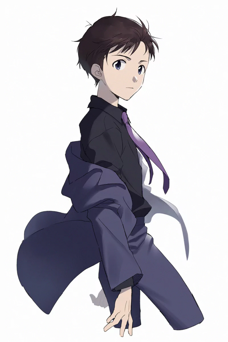 Shinji Ikari Anime Neon Genesis Evangelion Image