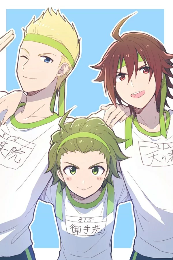 Touma Amagase Shouta Mitarai Hokuto Ijuuin Anime THE iDOLM@STER: SideM Image