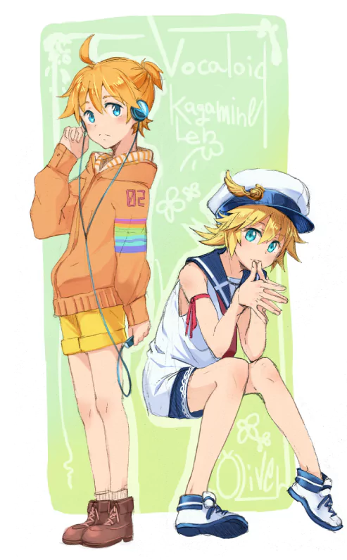 Oliver (Vocaloid) Len Kagamine Anime Vocaloid Image