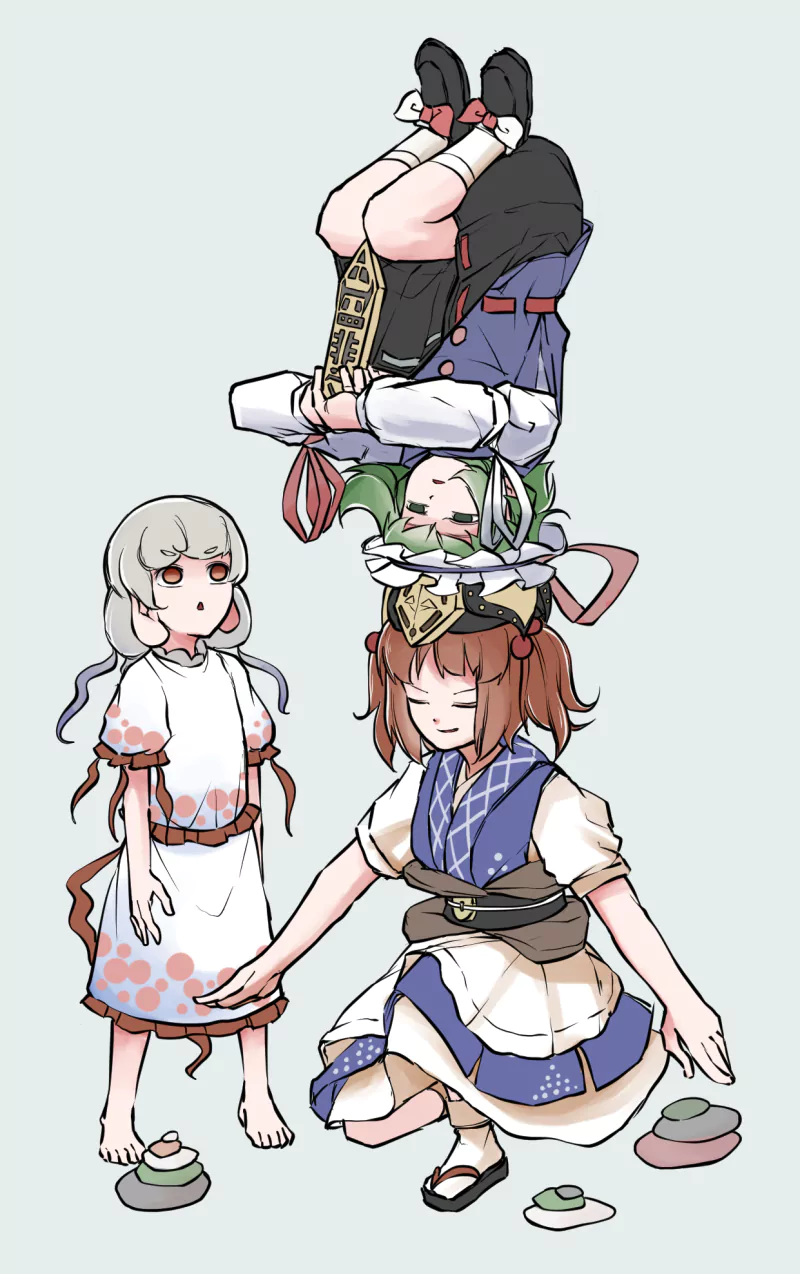 Eika Ebisu Komachi Onozuka Shikieiki Yamaxanadu Anime Touhou Image