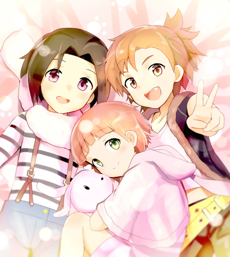 cute Shiro Tachibana Nao Okamura Kanon Himeno Anime THE iDOLM@STER: SideM cute anime Image