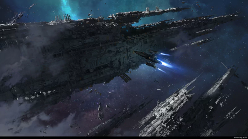  Through The Ruins Of Space by by BruceWang王升平