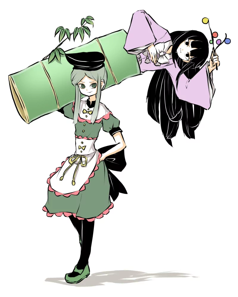 Kaguya Houraisan Mai Teireida Anime Touhou Image