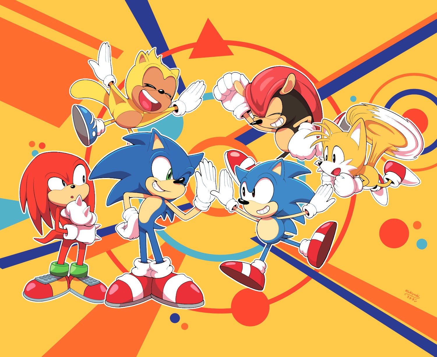 Sonic Mania Art