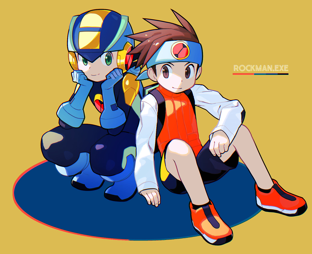 Mega Man Battle Network Art by SAKINO