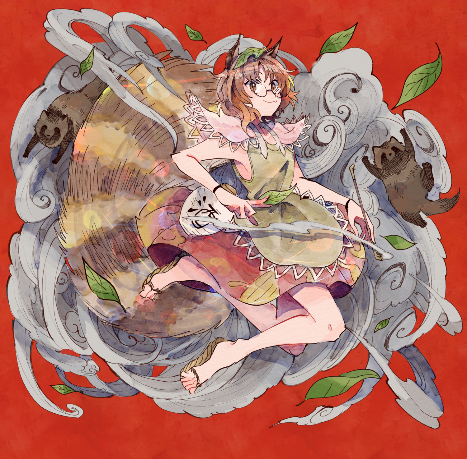 Anime Touhou Art by 糸麦くん
