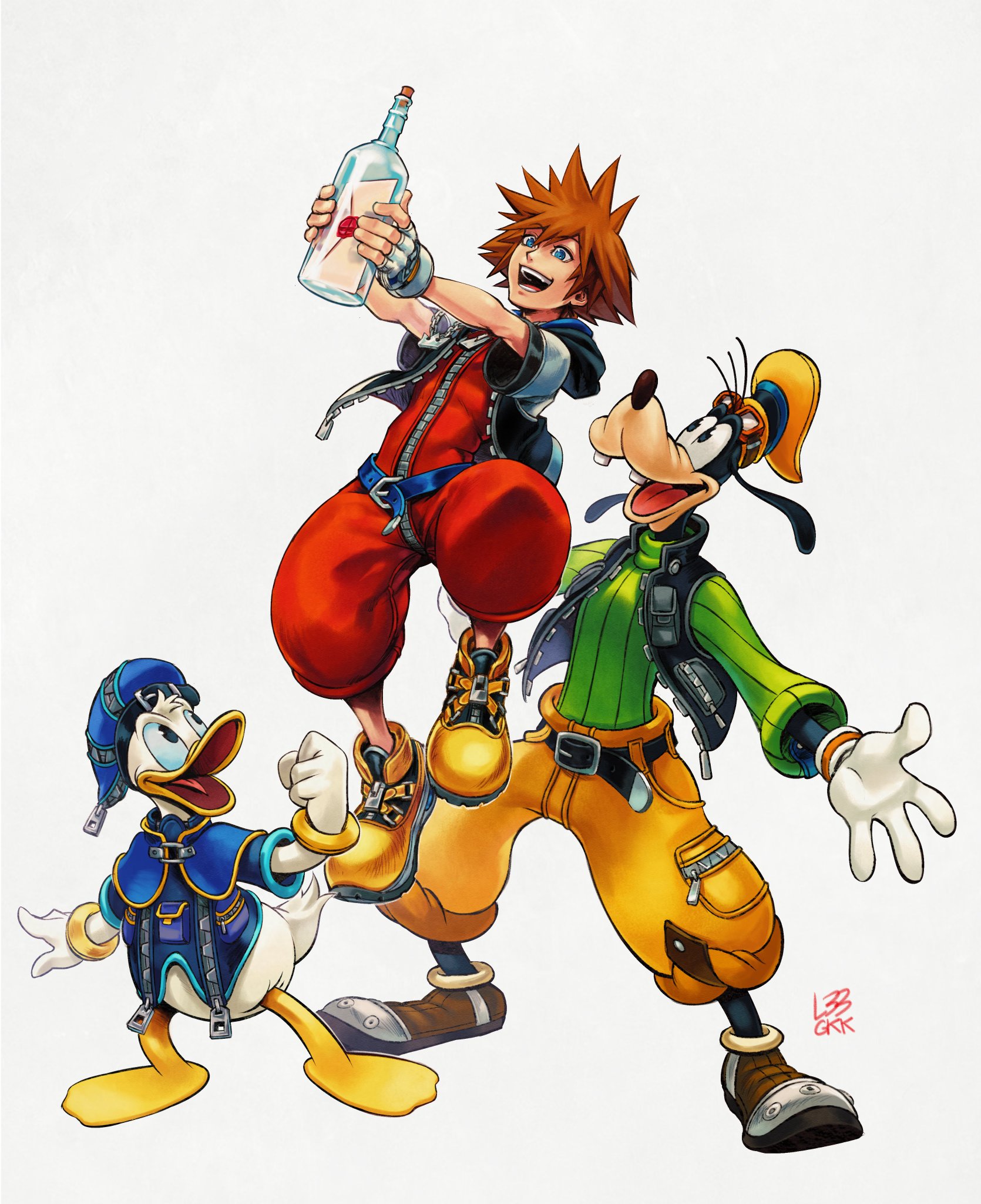 Kingdom Hearts III Art by LeoBgkk