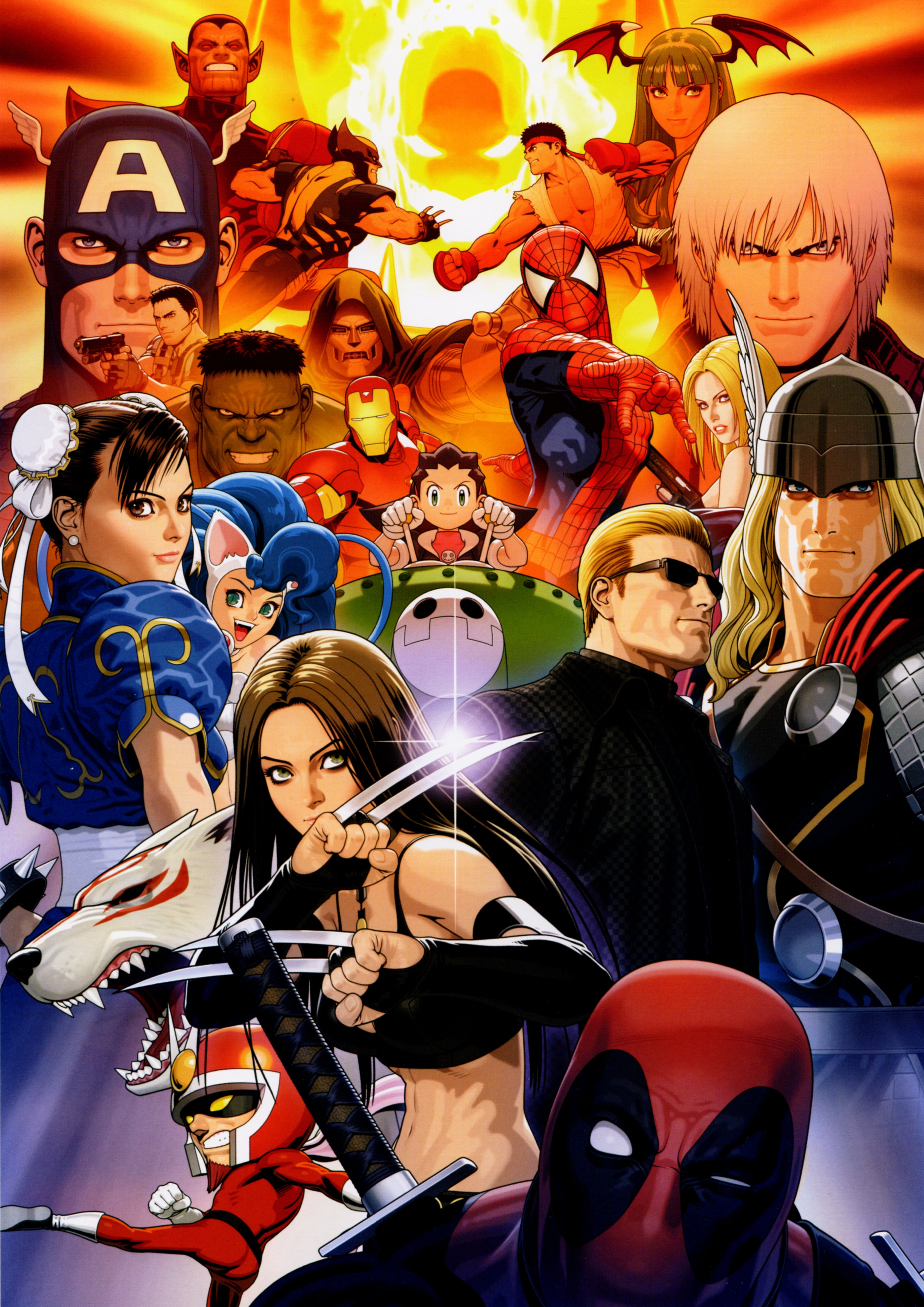 Ultimate Marvel Vs. Capcom 3 Marvel Vs. Capcom 3: Fate Of Two Worlds Marvel  Super Heroes