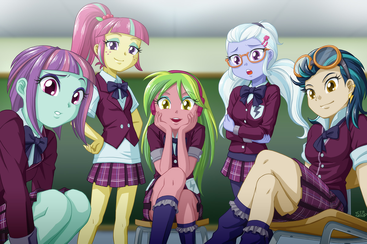 My Little Pony: Equestria Girls - Friendship Games Art by uotapo