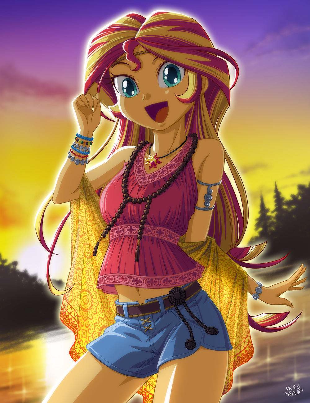 My Little Pony: Equestria Girls - Legend of Everfree Art by uotapo