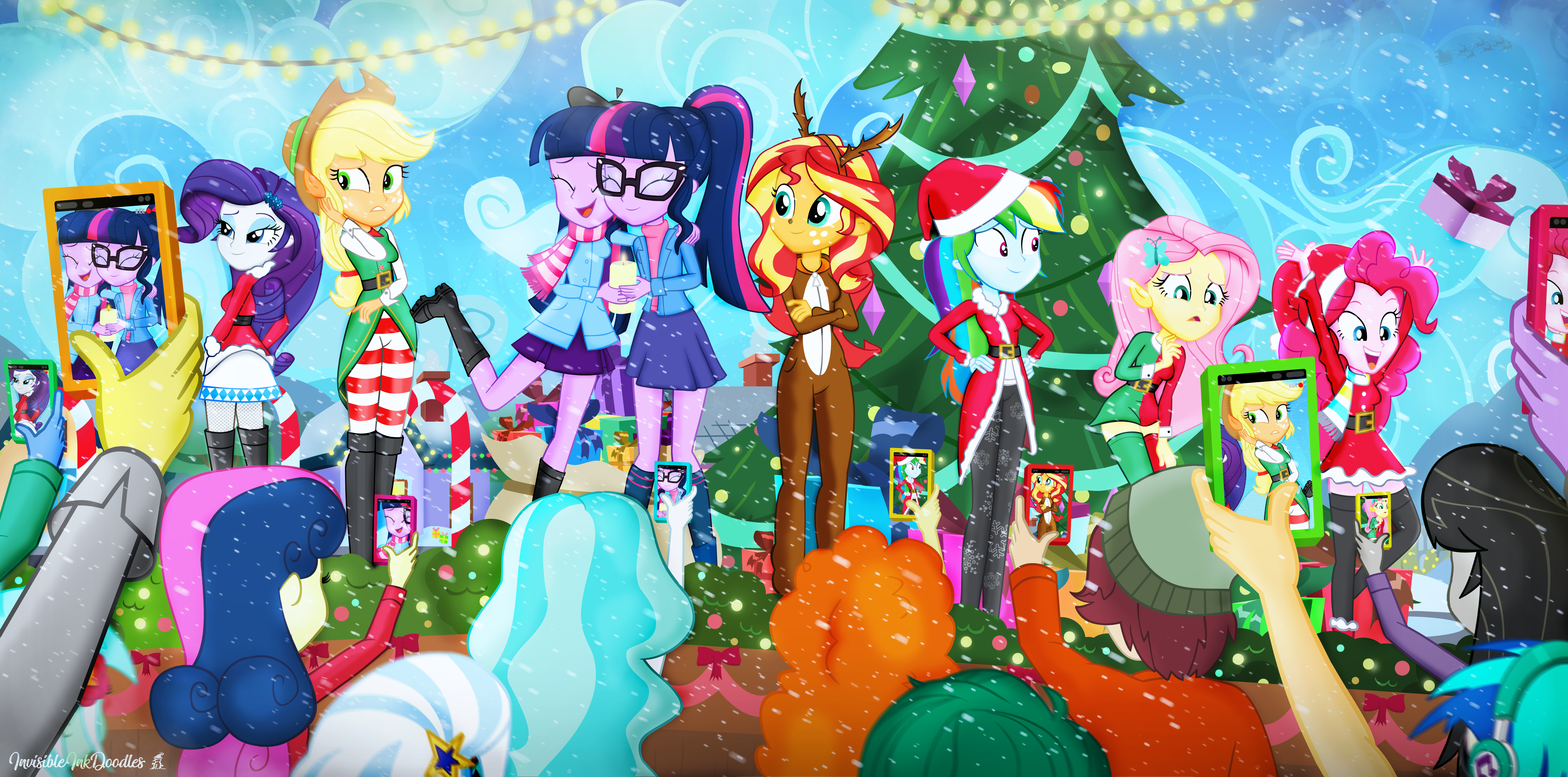 My Little Pony: Equestria Girls Art by invisibleinkdoodles