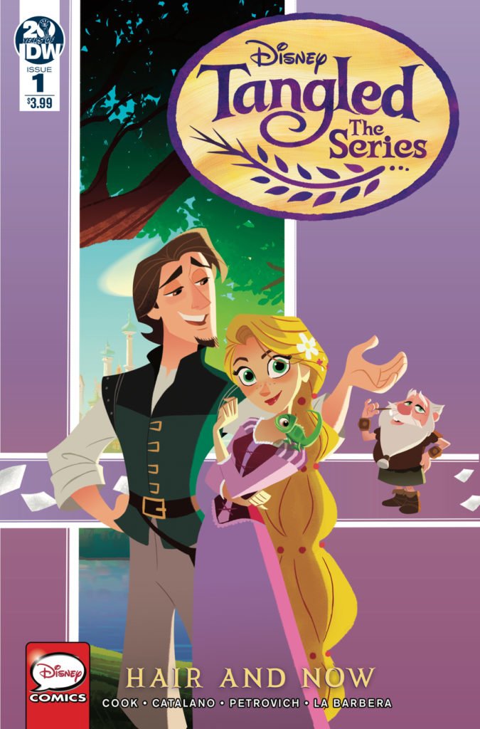 Download IDW Comics Pascal (Tangled) Rapunzel Eugene Fitzherbert Comic Tangled: The Series Art