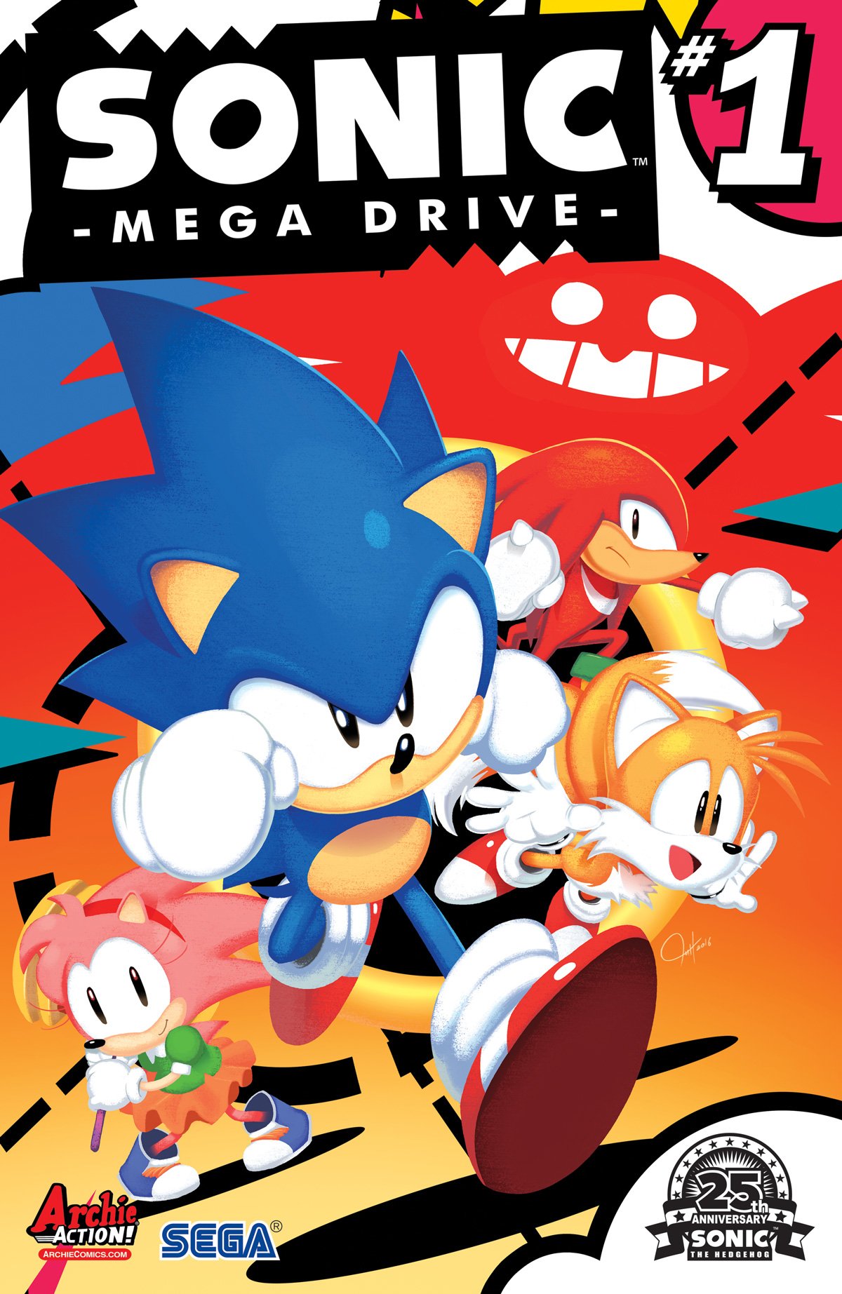 Download Amy Rose Miles 'Tails' Prower Knuckles The Echidna Sonic The Hedgehog Comic Sonic Mega Drive Art