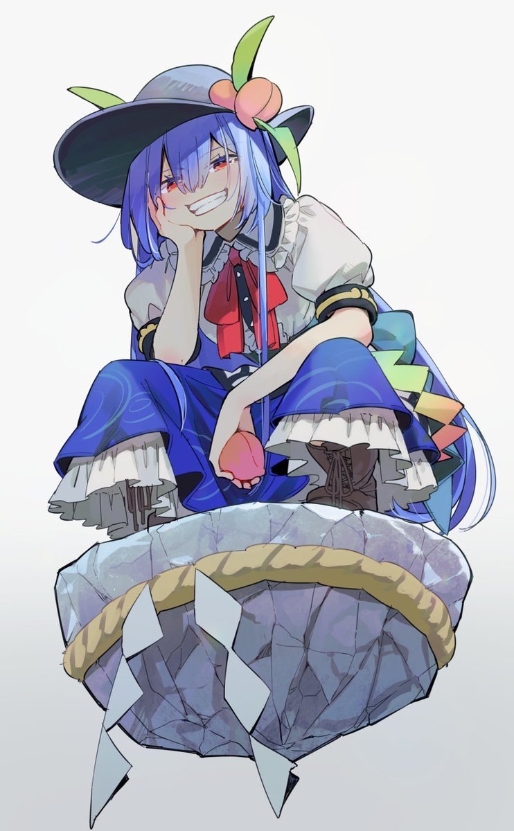 Download Tenshi Hinanawi Anime Touhou Art
