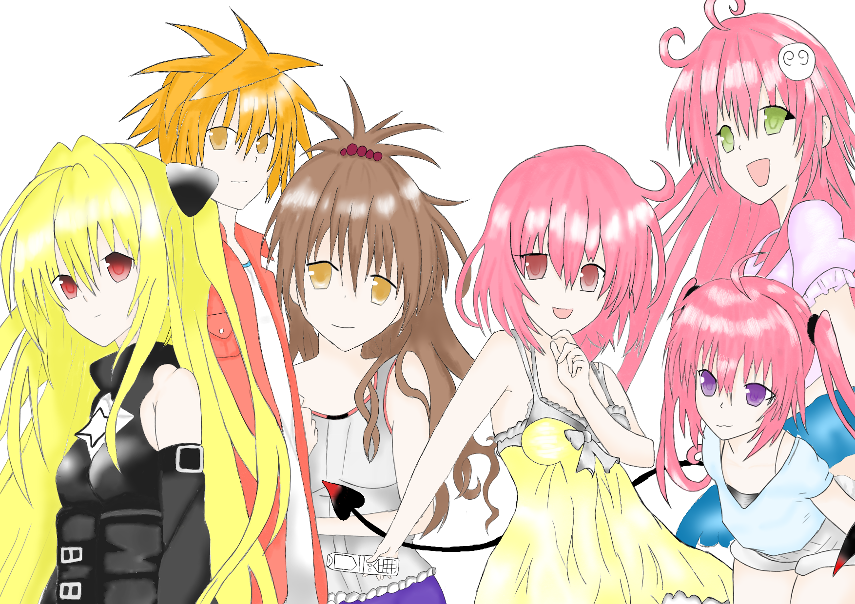 Download Anime To Love-Ru Art by Kaoriviolino