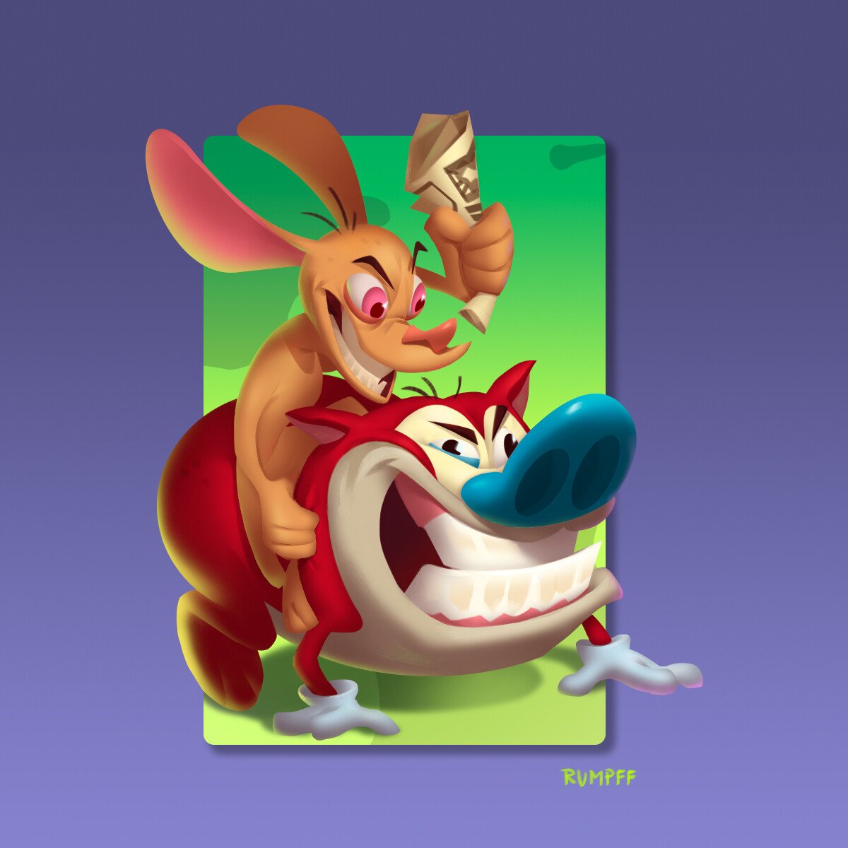 Download Video Game Nickelodeon All-Star Brawl Cartoon Characters Animation Art