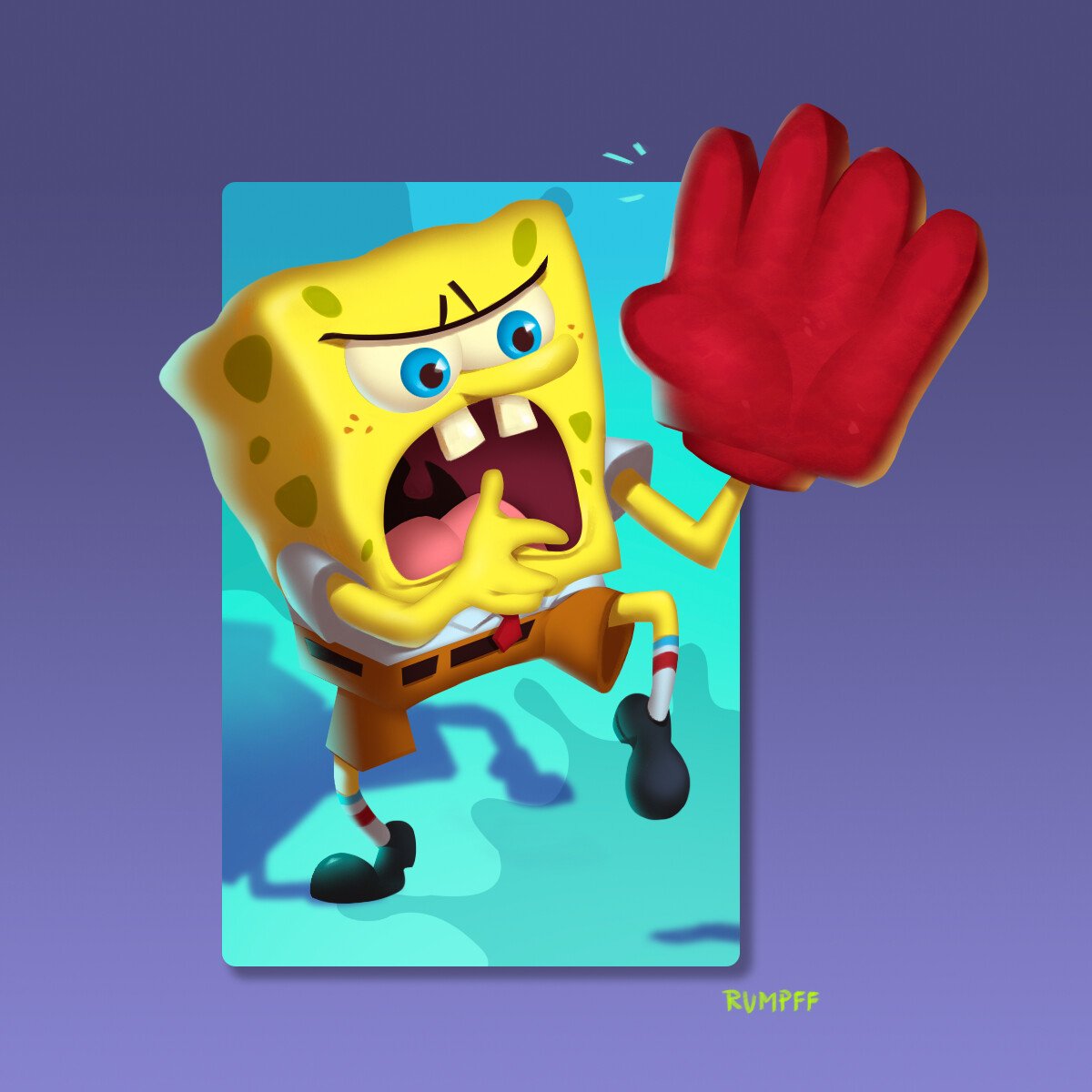 Download Video Game Nickelodeon All-Star Brawl Cartoon Animated SpongeBob SquarePants Art