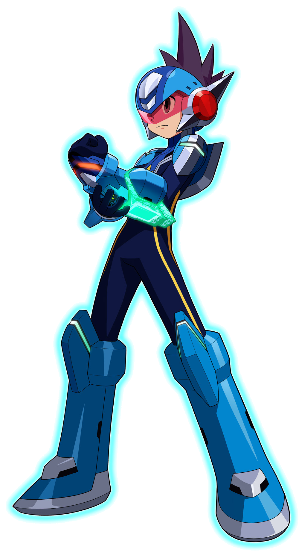 Download Geo Stelar Video Game Mega Man Star Force Art