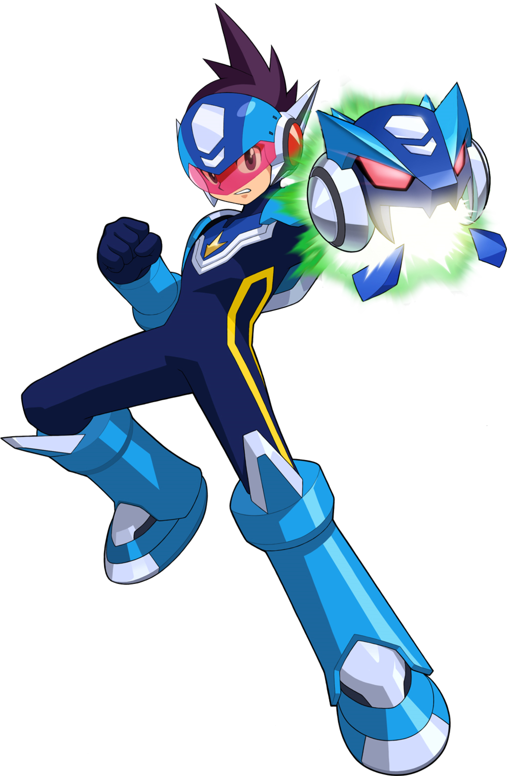 Download Geo Stelar Video Game Mega Man Star Force Art