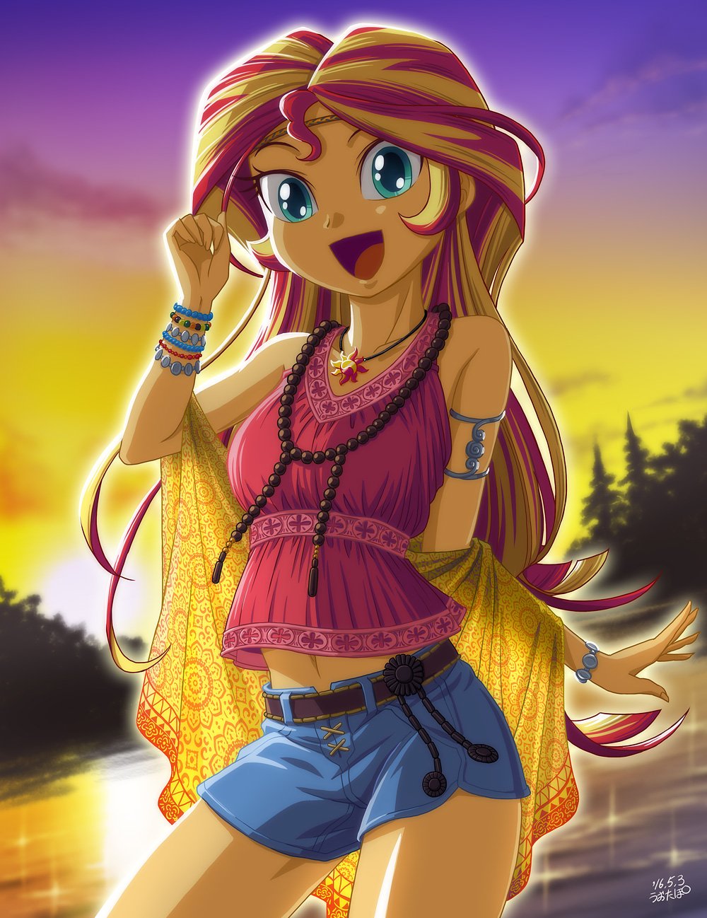 Download Sunset Shimmer Movie My Little Pony: Equestria Girls - Legend Of Everfree Art