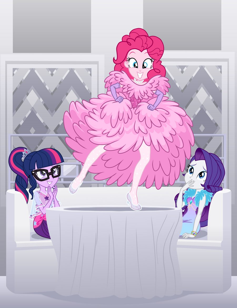 Download Rarity (My Little Pony) Sci-Twi (My Little Pony) Pinkie Pie TV Show My Little Pony: Equestria Girls Art