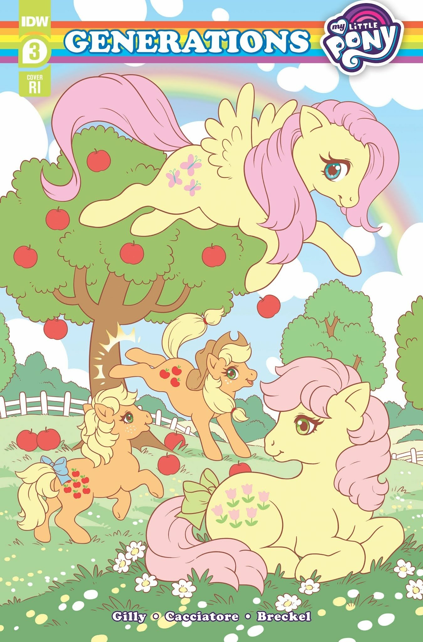 Download IDW Comics Posey (My Little Pony) Applejack (My Little Pony) Fluttershy (My Little Pony) Comic My Little Pony: Generations Art
