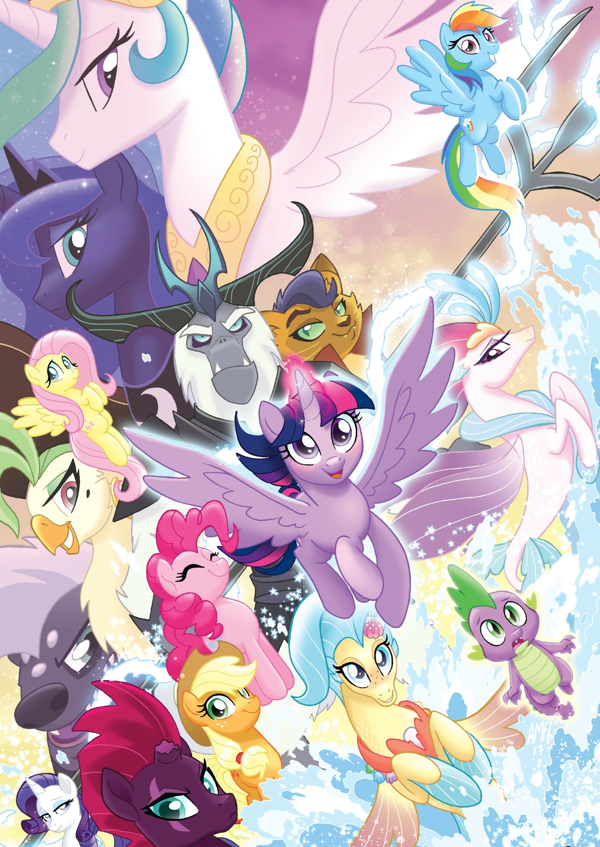 Download Comic My Little Pony: The Movie Prequel Art
