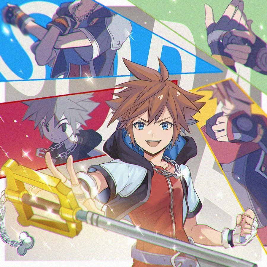 Download Keyblade Sora (Kingdom Hearts) Video Game Kingdom Hearts Art