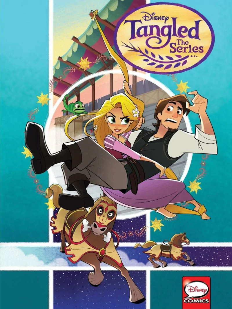 IDW Comics Pascal (Tangled) Eugene Fitzherbert Rapunzel Comic Tangled: The Series Image
