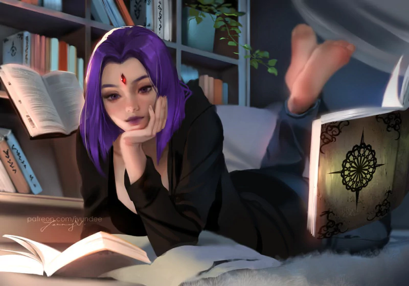 Raven (DC Comics) fantasy witch Image